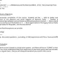 Goals & Objectives (Syllabus 2/5)